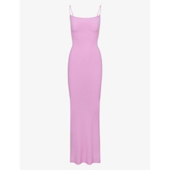 SKIMS Dresses & Skirts - SKIMS Soft Lounge Ribbed Stretch-Jersey Maxi Dress - S